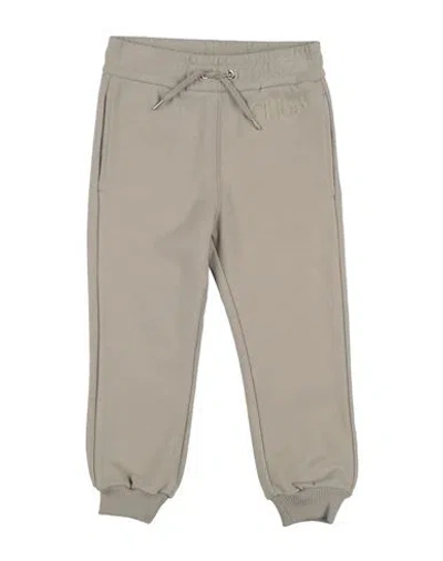 Chloé Babies'  Toddler Girl Pants Sand Size 4 Cotton In Gray