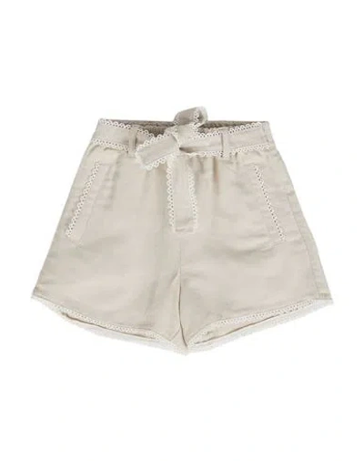 Chloé Babies'  Toddler Girl Shorts & Bermuda Shorts Beige Size 5 Linen, Cotton