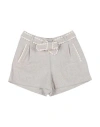 Chloé Toddler Girl Shorts & Bermuda Shorts Light Grey Size 6 Cotton In Grey