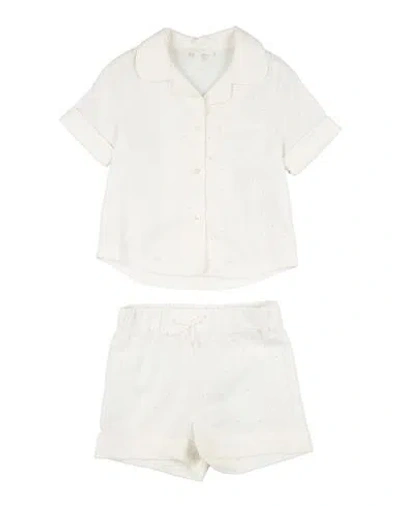 Chloé Babies'  Toddler Girl Sleepwear White Size 6 Cotton
