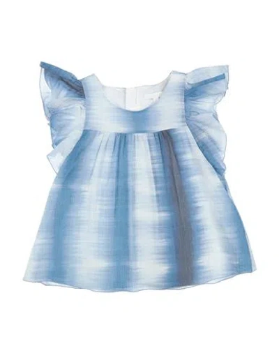 Chloé Babies'  Toddler Girl Top Navy Blue Size 6 Cotton