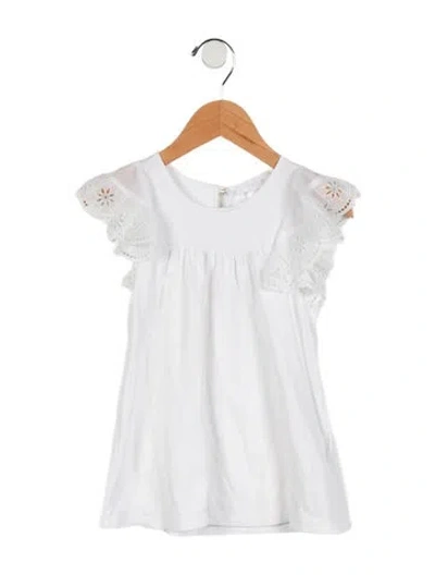 Pre-owned Chloé Babies' Toddler Girls' Dress In White