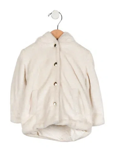 Pre-owned Chloé Babies' Toddler Girls' Jacket In White