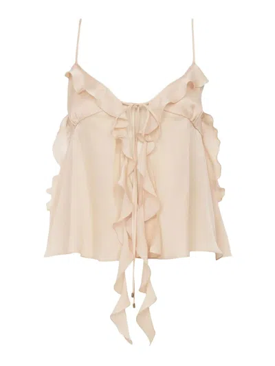 CHLOÉ CAMISOLE TOP IN SILK