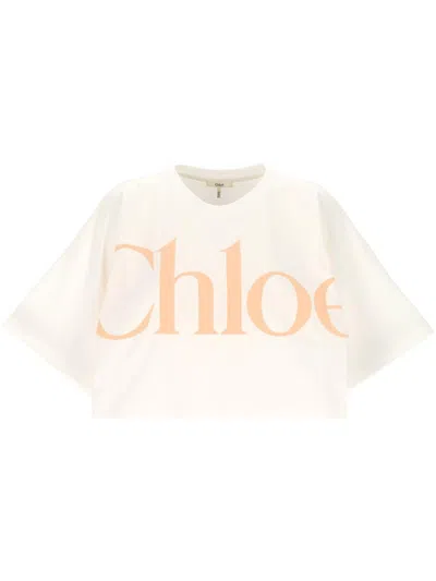Chloé Chloè Top In White