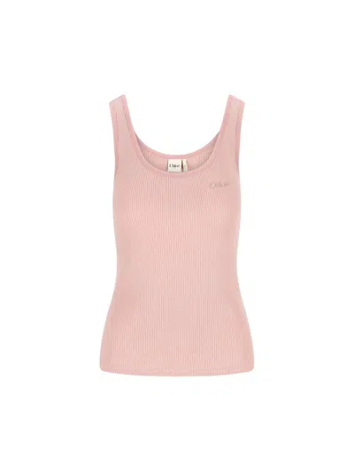 Chloé Top In Pink