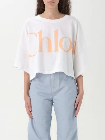 Chloé T-shirt  Woman Color White
