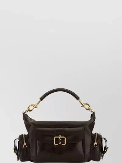 CHLOÉ TOP HANDLE BAG WITH BUCKLE DETAIL
