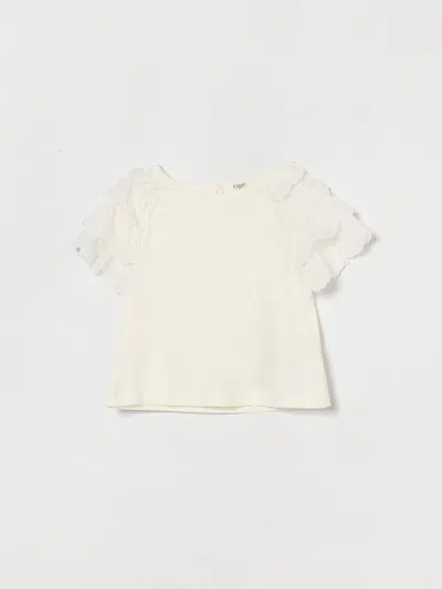 Chloé Top Kids  In White