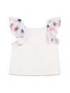 Chloé Logo-embroidered T-shirt In White