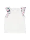 Chloé Logo-embroidered T-shirt In White