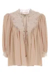 Chloé Chloe Tops In Neutral