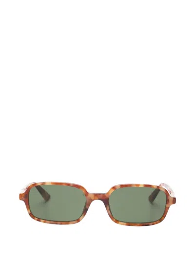 Chloé Tortoise Rectangle Sunglasses In Brown
