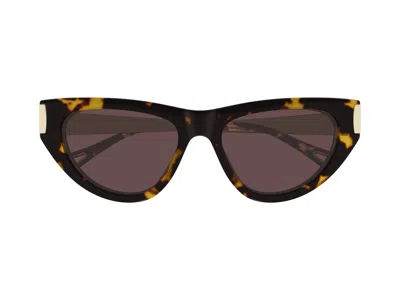 Chloé Tortoiseshell Ch0350s Cat-eye Sunglasses In Brown