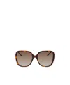Chloé Tortoiseshell-effect Square-frame Sunglasses In Brown