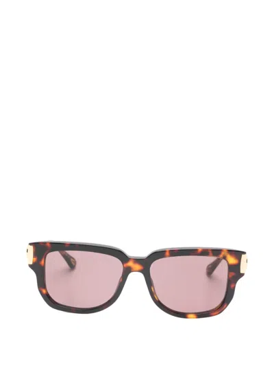 Chloé Tortoiseshell-frame Sunglasses In Brown