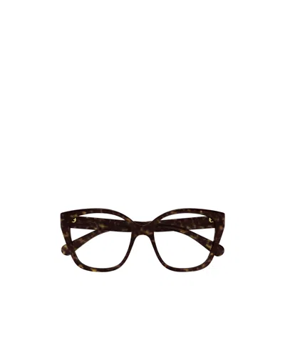 Chloé Tortoiseshell Square-frame Glasses In Black