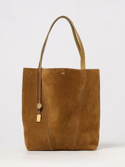 Chloé Tote Bag  Woman Color Kaki In Brown
