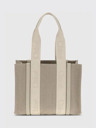 CHLOÉ TOTE BAG CHLOÉ WOMAN COLOR YELLOW CREAM,H24521090