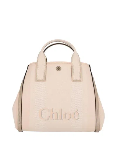 Chloé Tote Bag In White