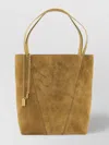 Chloé Tote Bag With Chain Detail And Suede Finish