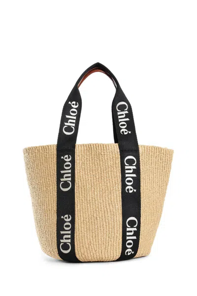 Chloé Tote Bags In Black