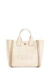 Chloé Small Carry Tote Bag In Canvas