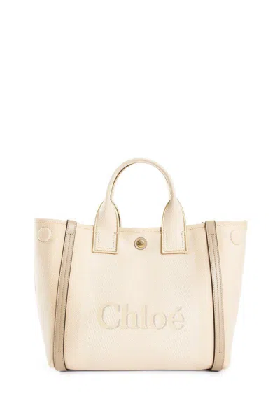 Chloé Tote Bags In Sand