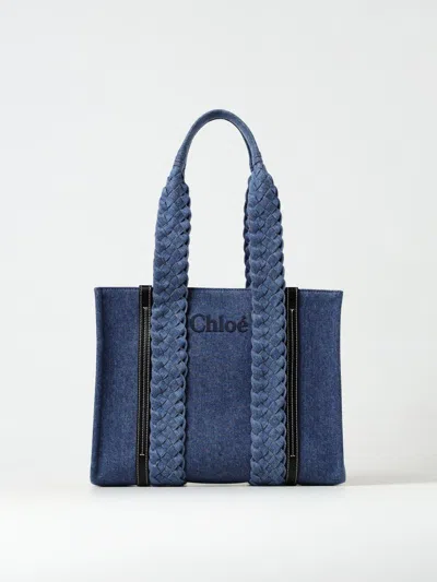 Chloé Tote Bags  Woman Color Blue