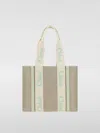 Chloé Chloe Casual Style Plain Logo Totes In Beige