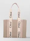 Chloé Tote Bags Rectangular Dual Handles In Neutrals