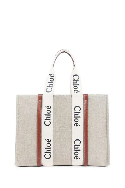 Chloé Tote Bags In Sand