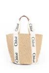 Chloé Tote Bags In Sand