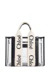 Chloé Petite Woody Jelly Tote Bag In White