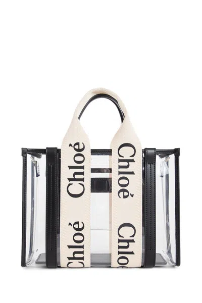 Chloé Tote Bags In White