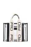 Chloé Petite Woody Jelly Tote Bag In White