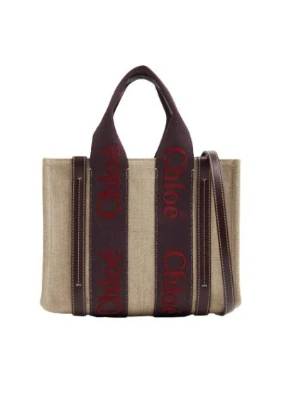 Chloé Totes In Purple/red