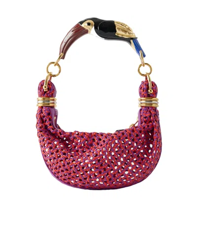 Chloé Toucan Bracelet Shoulder Bag In Pink