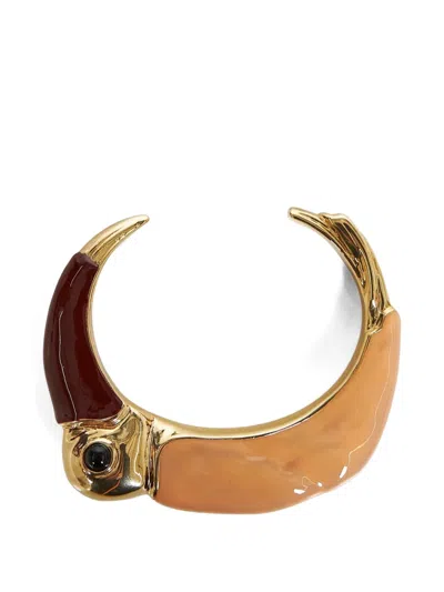 Chloé Toucan-shaped Resin Bracelet In Multi