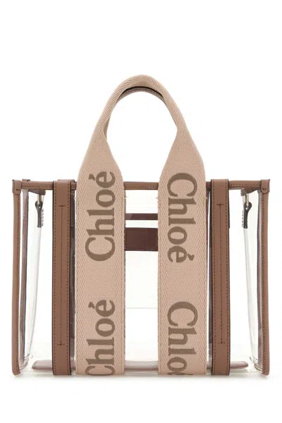 Chloé Transparent Woody Jelly Small Tote