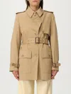 Chloé Short Trench By Chloe In Brown