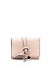 Chloé Tri-fold Mini Wallet In Pink
