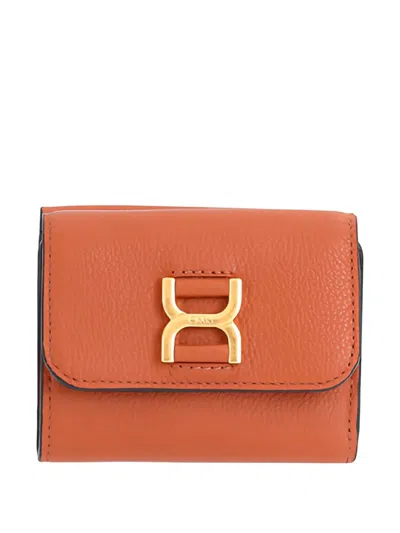 Chloé Trifold Leather Wallet