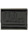 Chloé Trifold Wallet C Chlou00c9 Small In Black