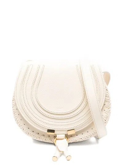 Chloé Triomphe Crossbody Bag In Neutral