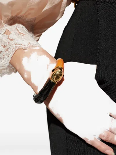 Chloé Tropicus Toucan-motif Cuff Bracelet In Blue