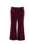 Chloé Purple Cotton Pants