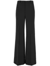 Chloé Flared Tailored Trousers In Black