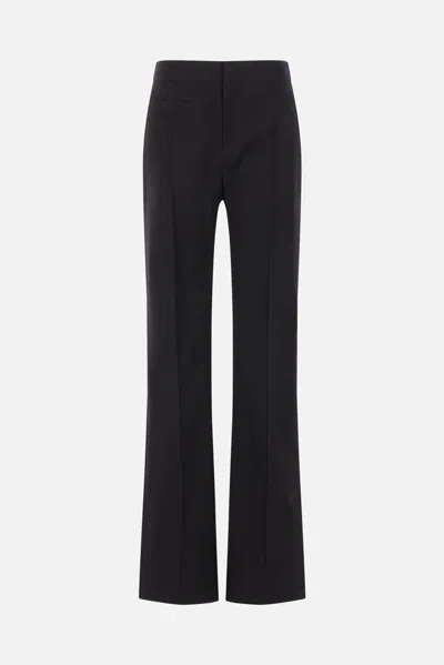 Chloé Sofie D Hoore Pijamas Wool Trousers In Gray