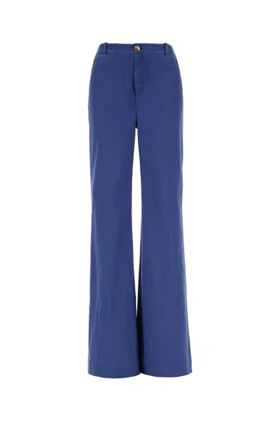 Chloé Trousers In Dee Blue